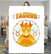 Taurus Sherpa Blanket | Zodiac Series 1 - Beyond T-shirts